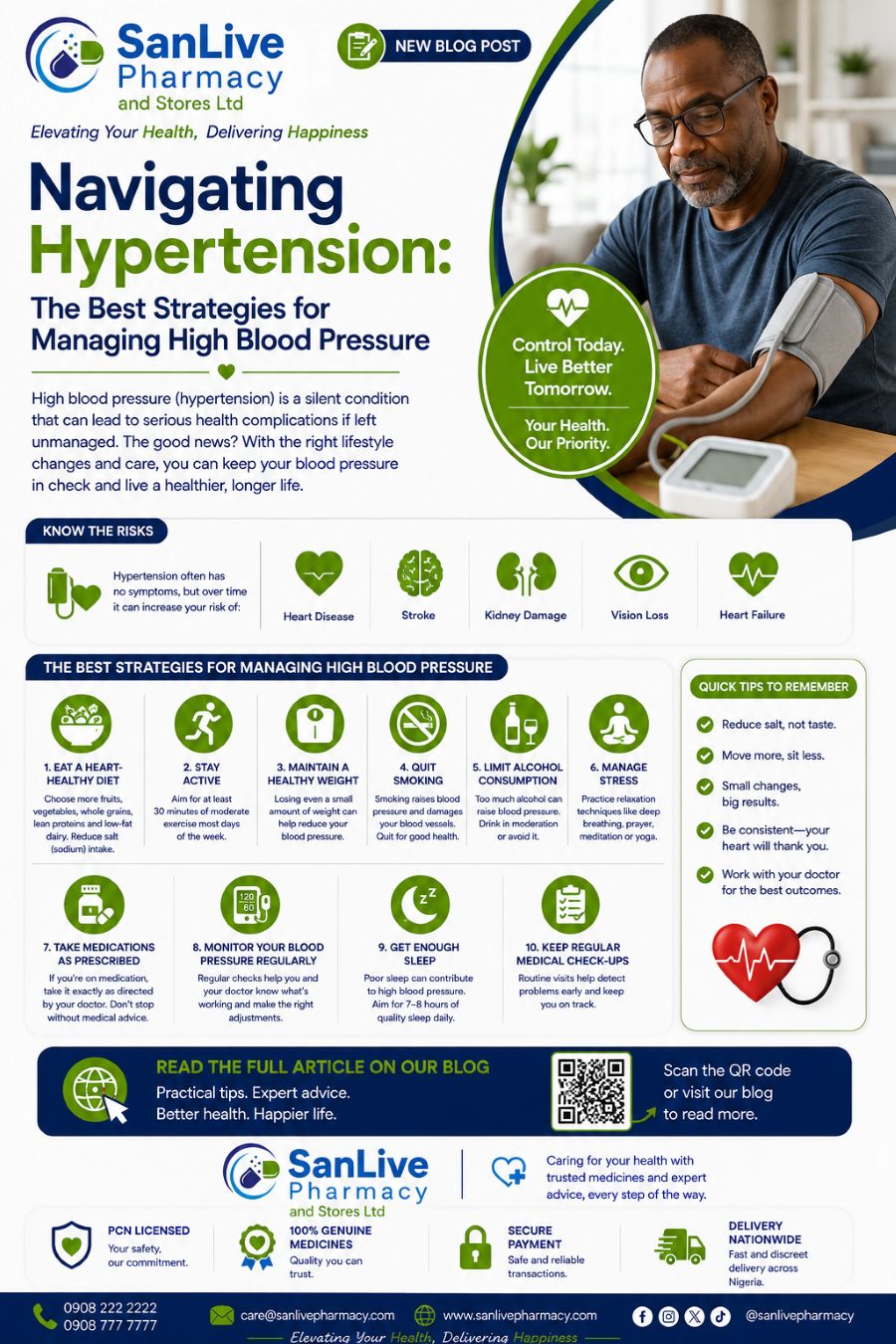 Navigating Hypertension: The Best Strategies for Managing High Blood Pressure.